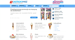 Desktop Screenshot of maszynydolodow.com